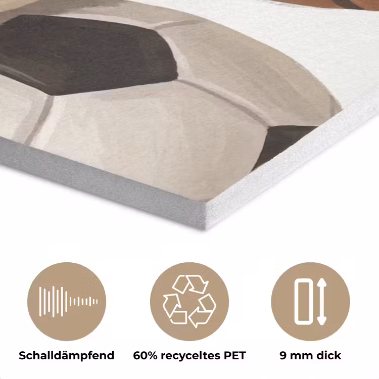 Sport - Ballen - Illustratie PET vilt klein -closeup_DE