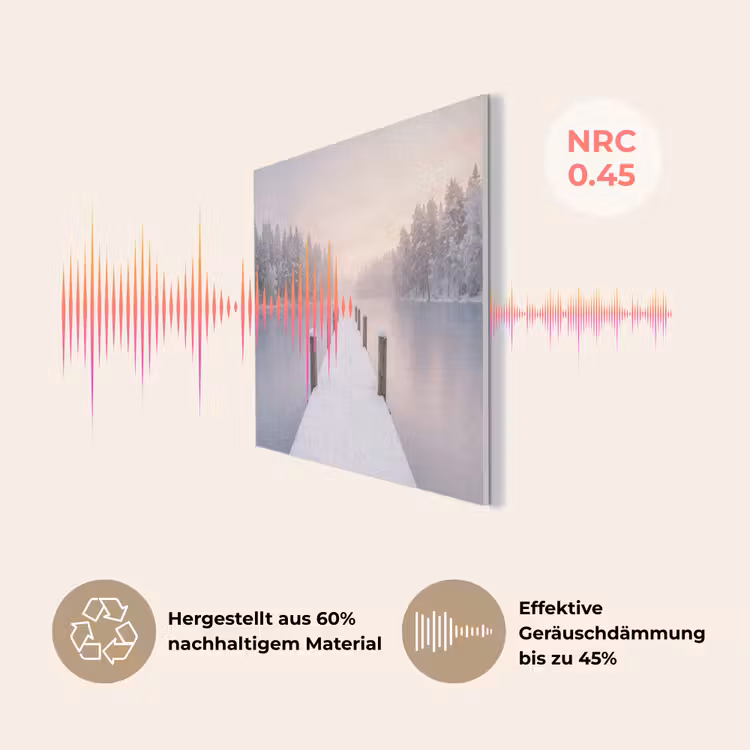 Steiger - Meer - Mist - Winter - Serene PET vilt klein -USP_DE