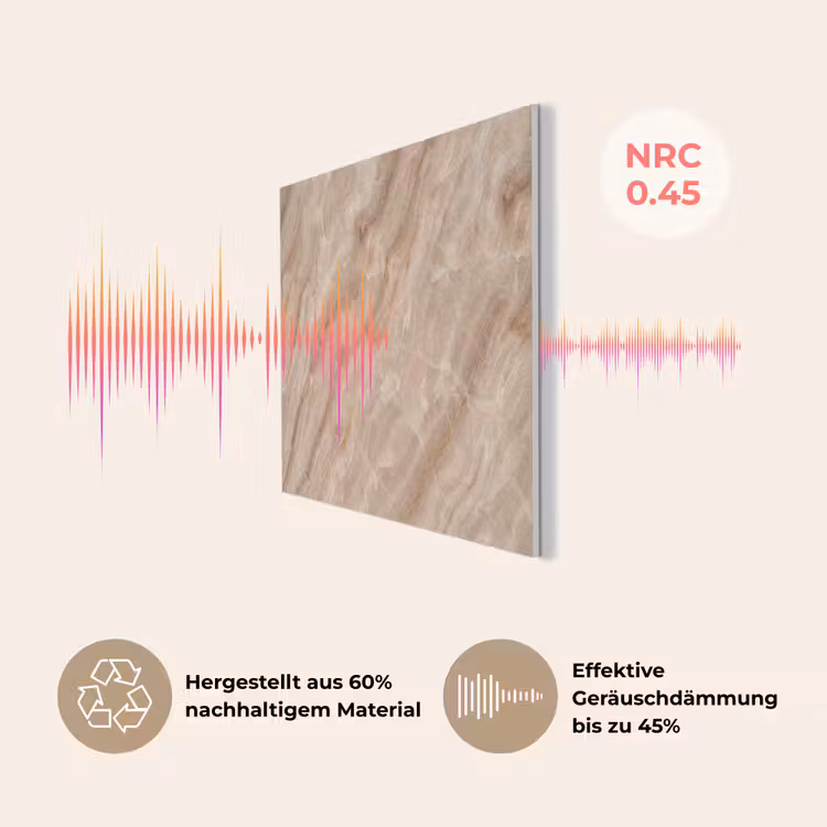 Steen - Ader - Natuur - Modern - Beige PET vilt klein -USP_DE