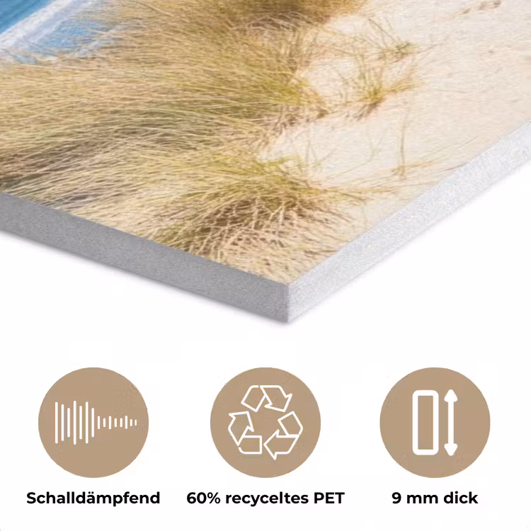 Strand - Zee - Duin - Zand - Zomer PET vilt klein -closeup_DE