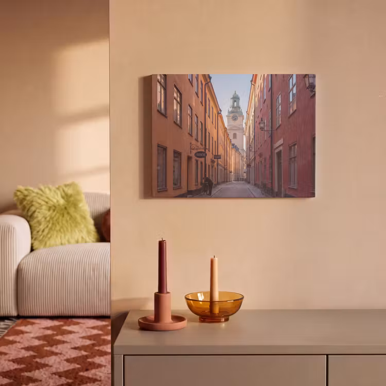 Straat - Klokkentoren - Stad - Architectuur - Historisch PET vilt klein -sfeer1