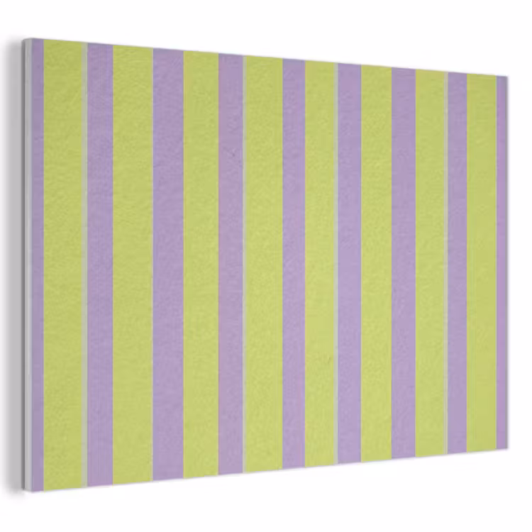 Strepen - Patroon - Groen PET vilt klein 837 -3d