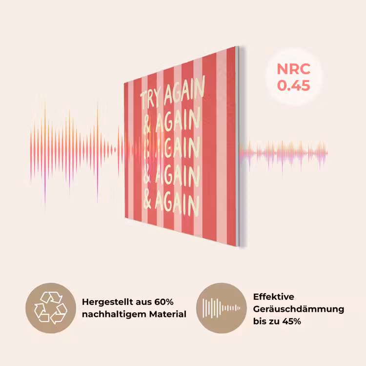 Strepen - Rood - Try again PET vilt klein -USP_DE