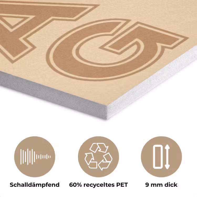 Swag - Bruin - Beige PET vilt klein -closeup_DE