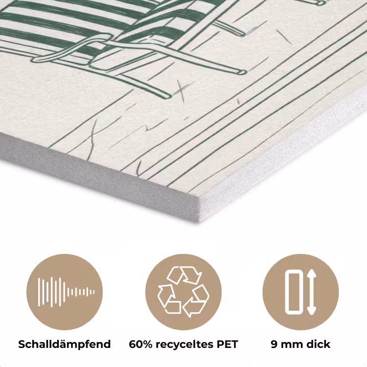 Terras - Illustratie - Groen PET vilt klein -closeup_DE