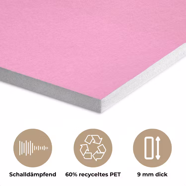 Tekst - Bold - Roze PET vilt klein -closeup_DE