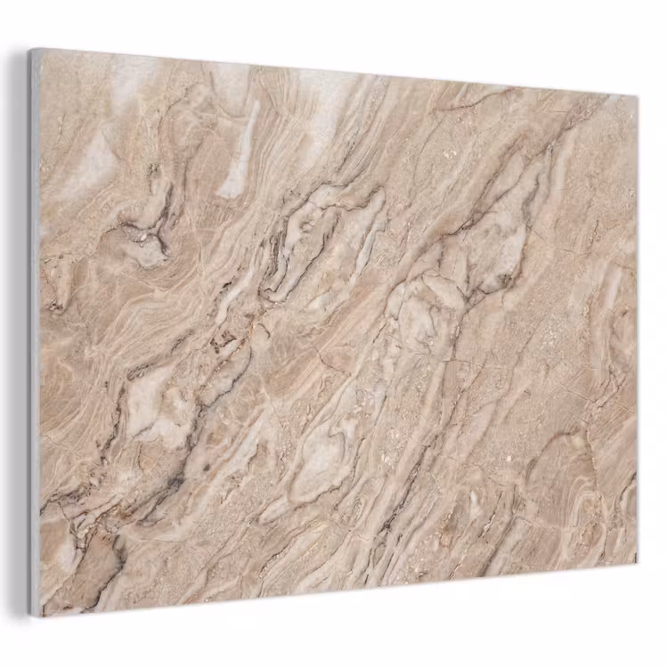 Textuur - Aders - Abstract - Modern - Beige PET vilt klein -3d