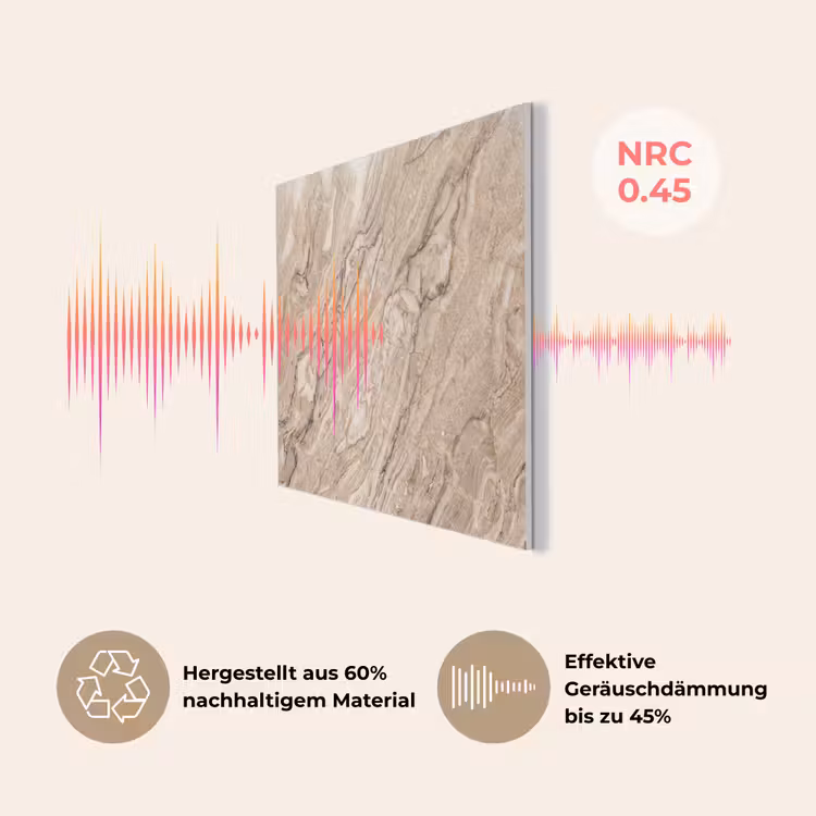 Textuur - Aders - Abstract - Modern - Beige PET vilt klein -USP_DE