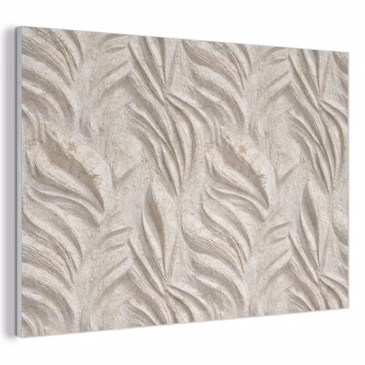 Textuur - Reliëf - Beige PET vilt klein 837 -3d