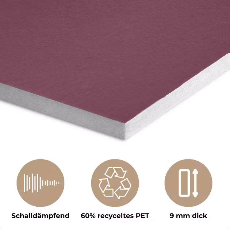 Deep - Plum - Paars PET vilt klein 837 -closeup_DE