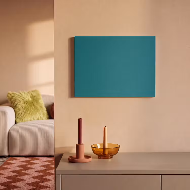 Tropical - Peacock - Blauw PET vilt klein 837 -sfeer1