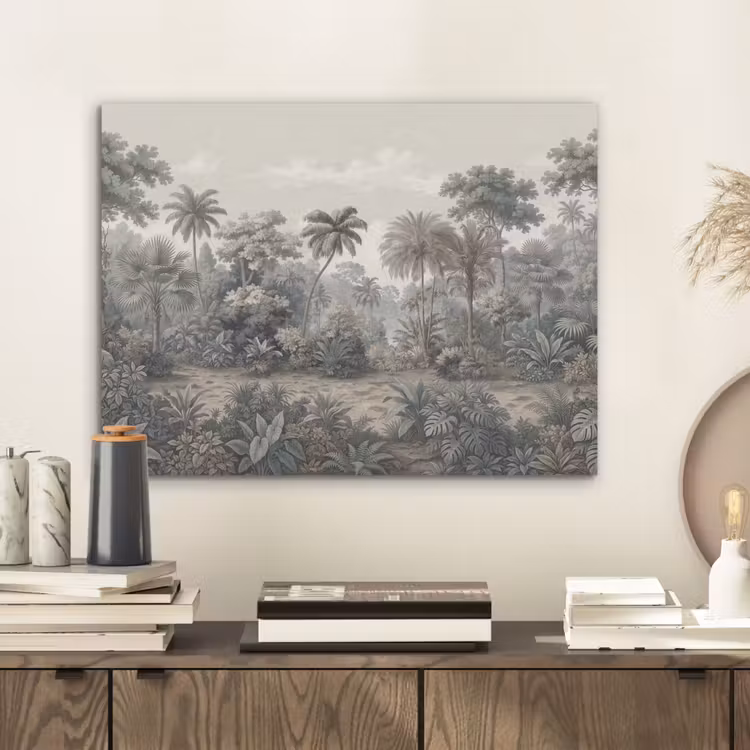 Tropisch - Landschap - Illustratie PET vilt klein -sfeer1