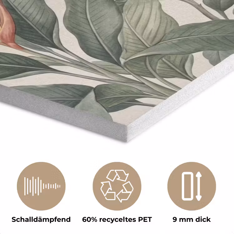 Tropisch - Planten - Modern - Groen PET vilt klein -closeup_DE