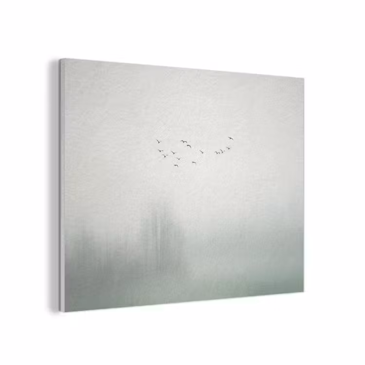 Vogel - Vlucht - Natuur - Minimalistisch PET vilt klein -3d