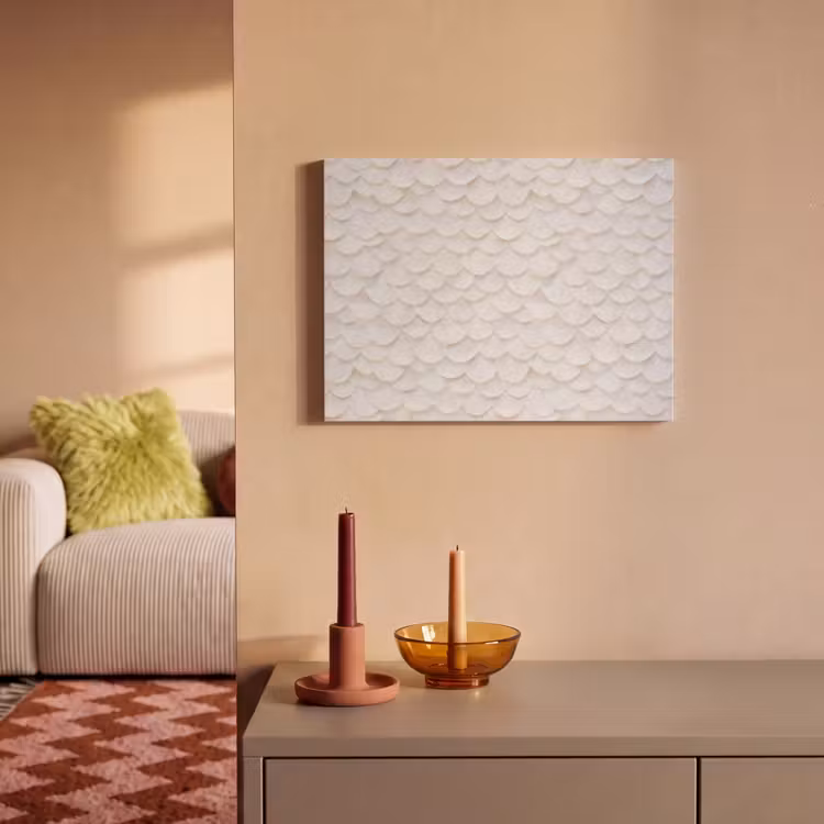 Schubben - Wit - Elegant PET vilt klein 837 -sfeer1