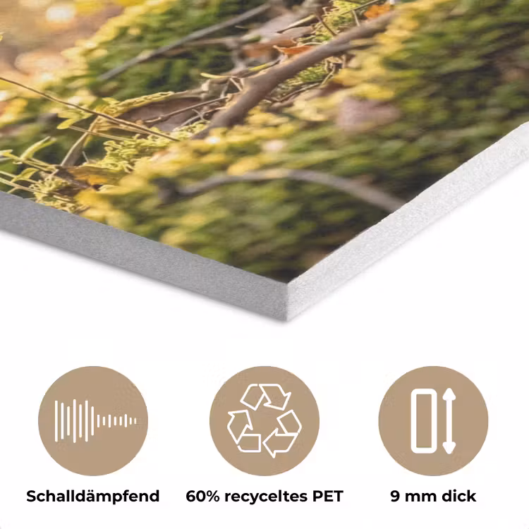 Houtsnip - Bos - Bladeren - Herfst - Gecamoufleerd PET vilt klein -closeup_DE