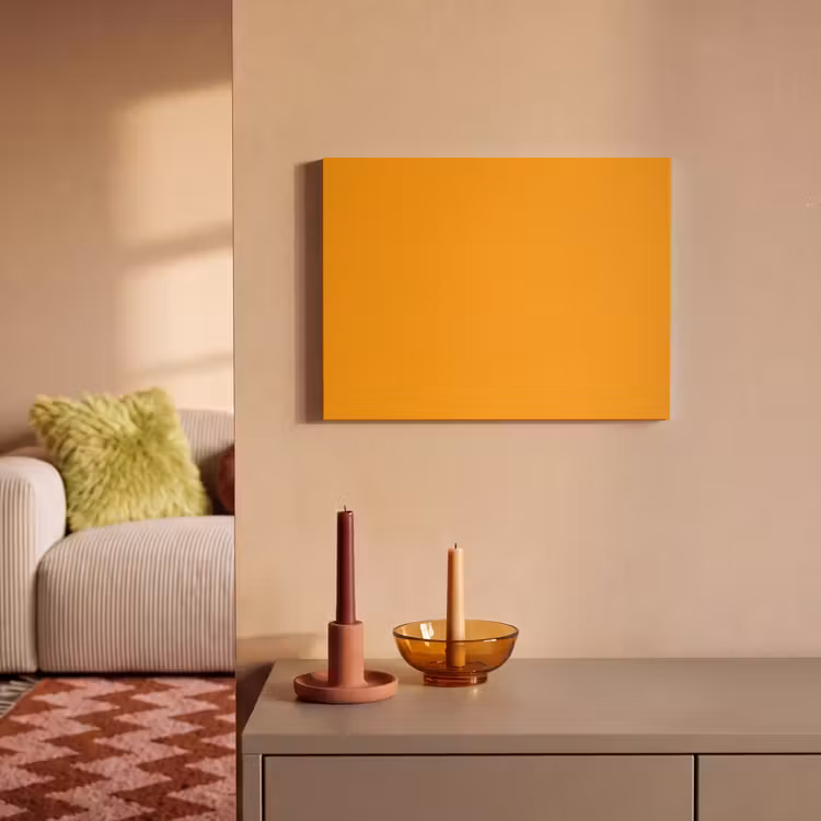 Warm - Ochre - Oranje PET vilt klein 837 -sfeer1