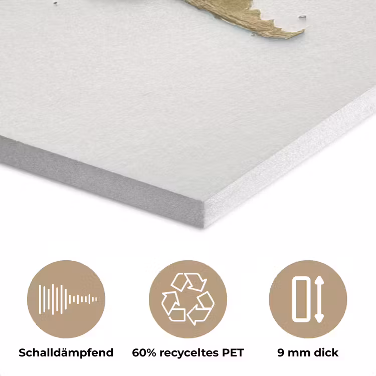 Wereldkaart - Natuurlijke kleuren - reliëfstijl PET vilt klein -closeup_DE