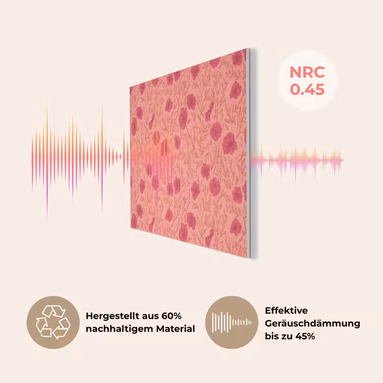 Weidebloemen - Romantisch - Roze PET vilt klein 837 -USP_DE
