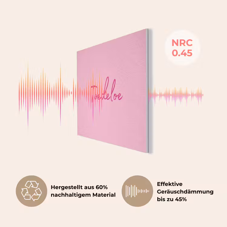 Toedeloe - Roze - Minimalistisch PET vilt klein -USP_DE
