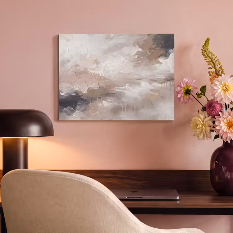 Abstract - Textuur - Kunst - Modern - Beige PET vilt klein -sfeer3