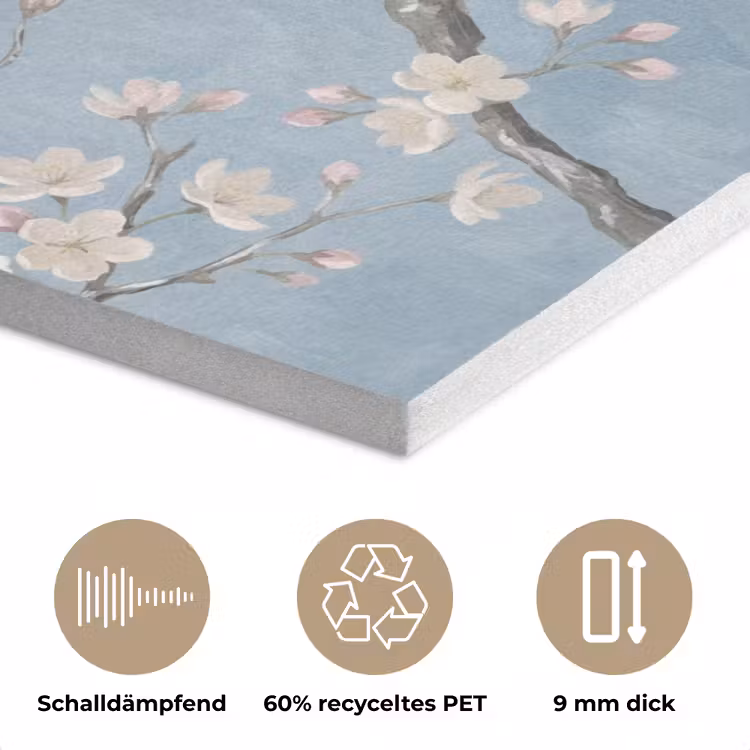 Takken - Kersenbloesem - Blauw PET vilt klein -closeup_DE
