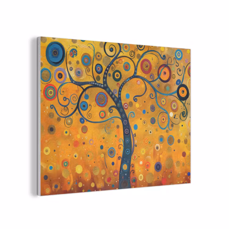 Abstract - Boom - Levensboom - Modern PET vilt klein -3d