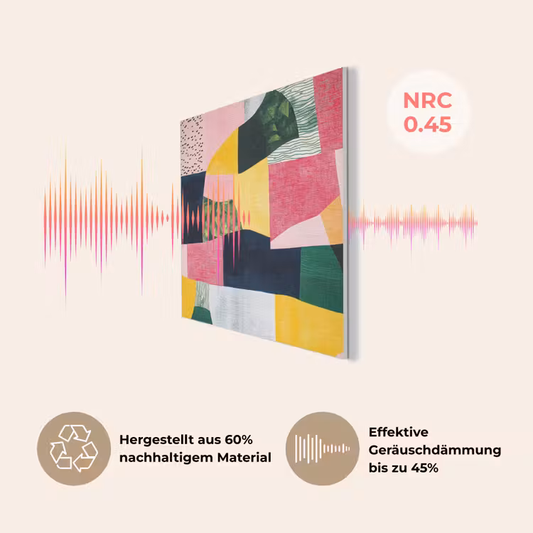 Abstract - Roze - Lappen - Vormen - Geel PET vilt klein -USP_DE