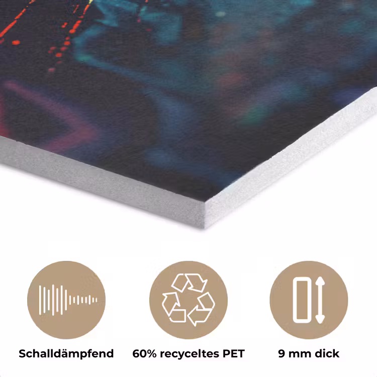 Architectuur - Neon - Trap - Graffiti PET vilt klein -closeup_DE