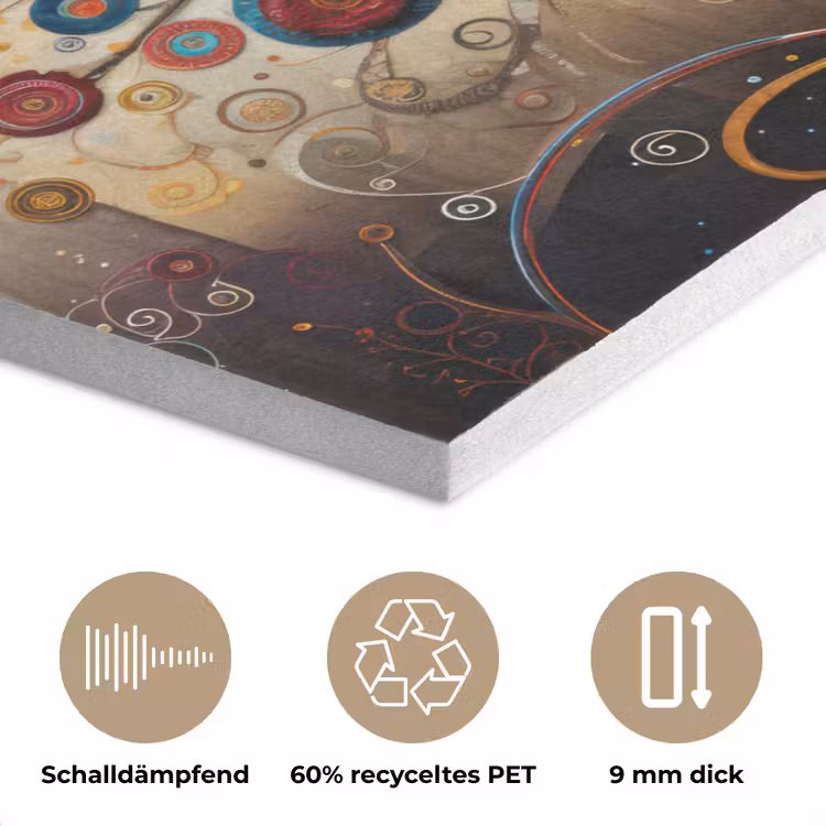 Boom - Tree of life - Kleur PET vilt klein -closeup_DE