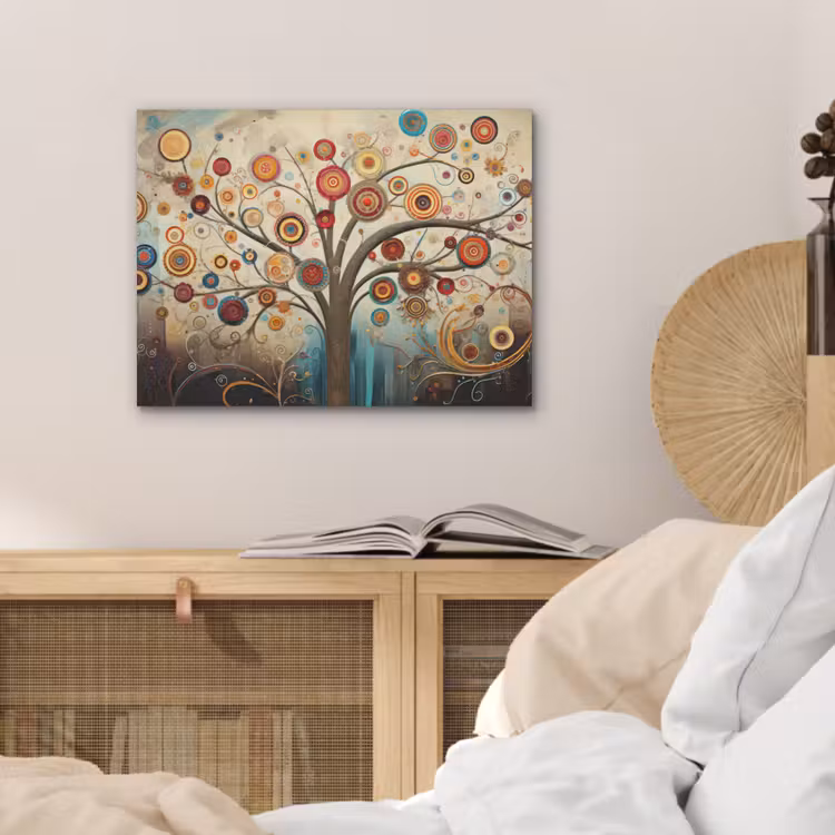 Boom - Tree of life - Kleur PET vilt klein -sfeer3