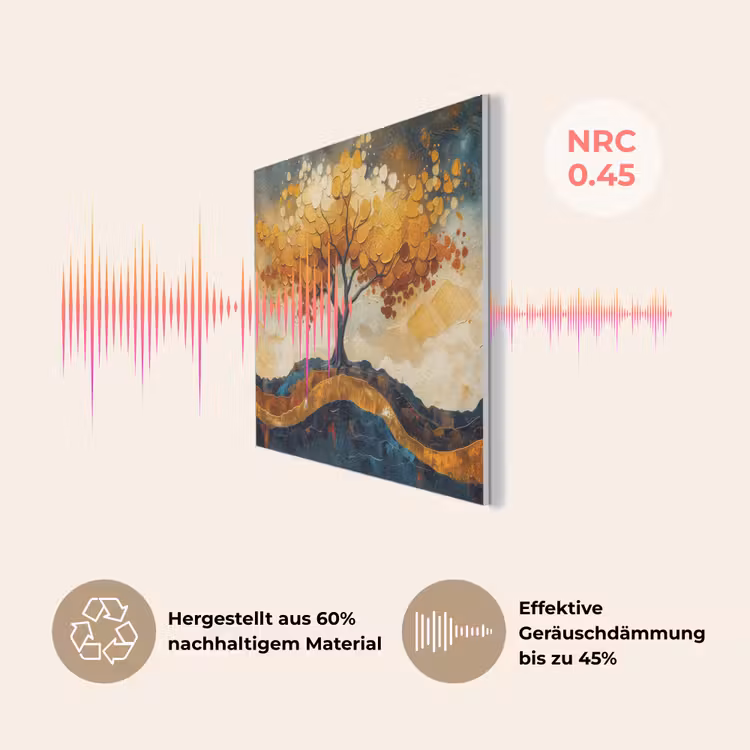 Boom - Natuur - Goud - Modern PET vilt klein -USP_DE