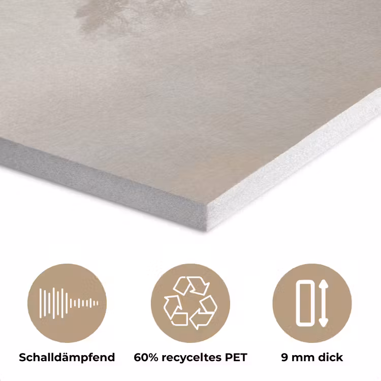 Boom - Oosterse stijl - Landschap PET vilt klein -closeup_DE