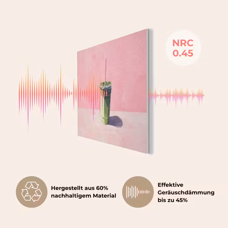 Beker - Rietje - Minimalistisch - Groen PET vilt klein -USP_DE