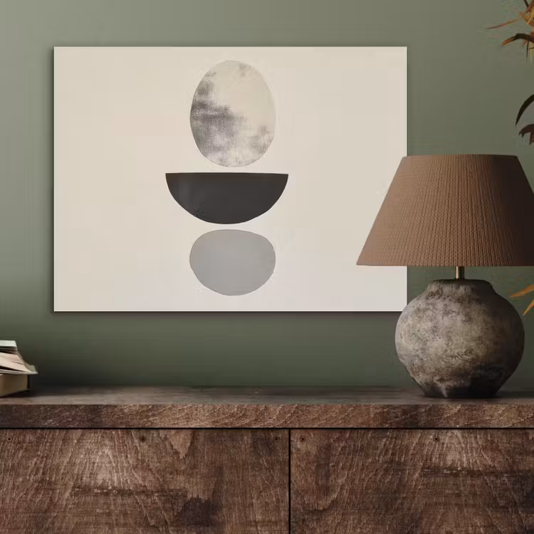 Beige - Japandi - Wabi sabi PET vilt klein -sfeer2