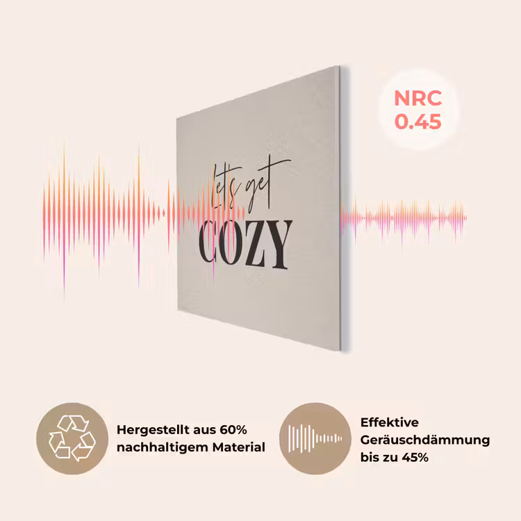Beige - Winter - Quote - Cozy PET vilt klein -USP_DE