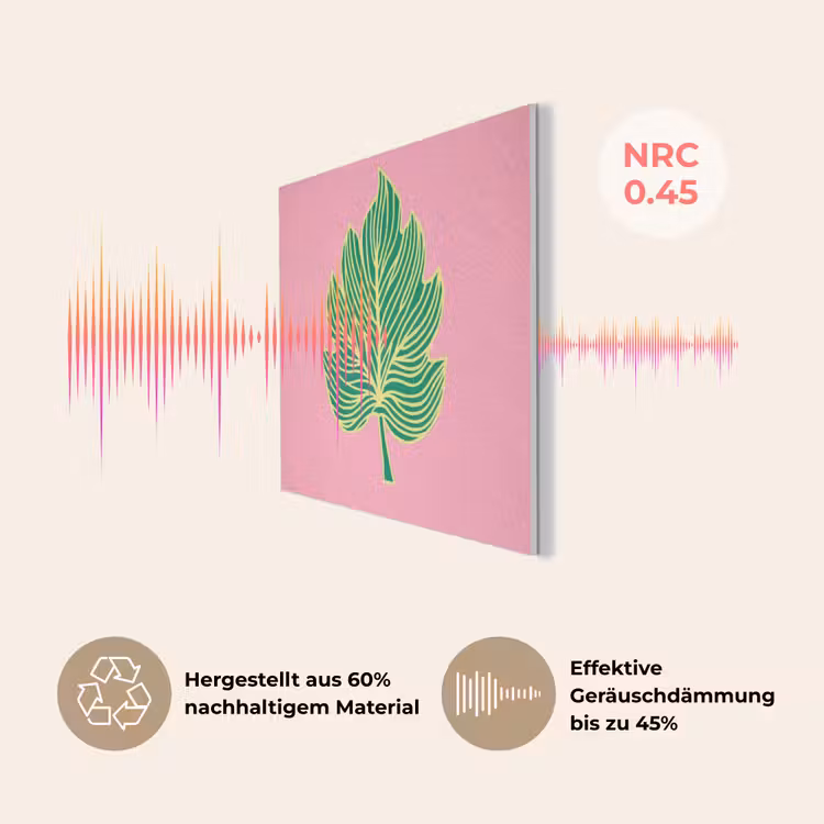 Blad - Groen - Illustratie - Minimalistisch PET vilt klein -USP_DE