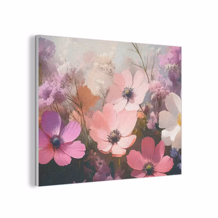 Bloemen - Kleurrijk - Bloei PET vilt klein -3d