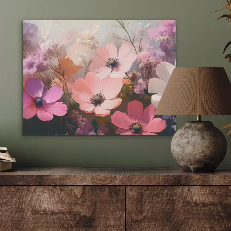 Bloemen - Kleurrijk - Bloei PET vilt klein -sfeer2