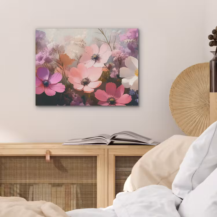 Bloemen - Kleurrijk - Bloei PET vilt klein -sfeer3