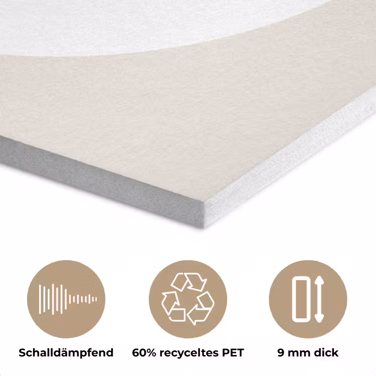 Bloemen - Quote - Zomer - Beige PET vilt klein -closeup_DE