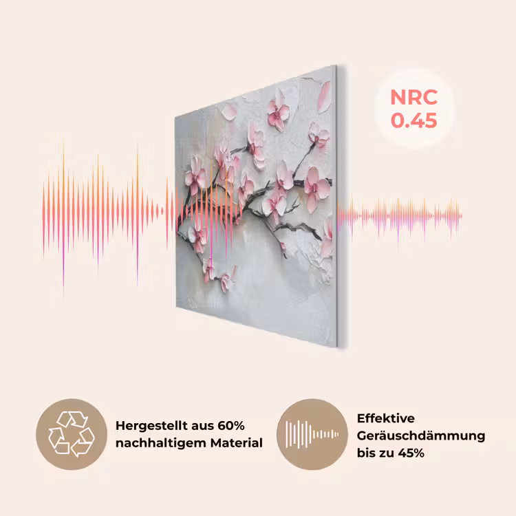 Bloesem - Kunstzinnig - Roze - Sakura PET vilt klein -USP_DE