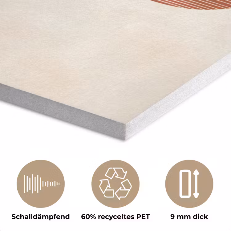 Bogen - Beige - Vormen PET vilt klein -closeup_DE