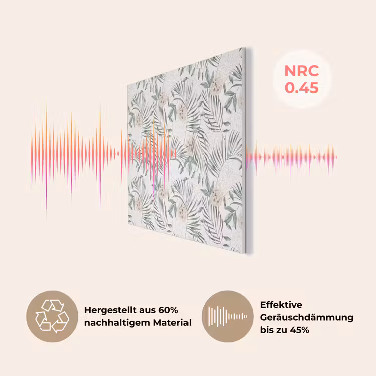 Boho - Jungle - Bloemen - Bladeren PET vilt klein -USP_DE