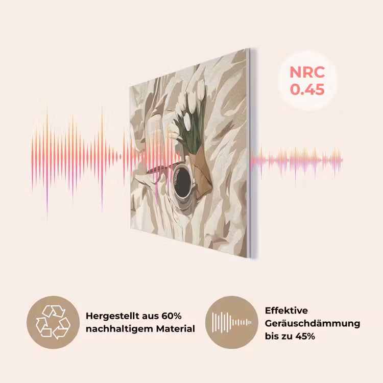 Boek - Illustratie - Tulpen - Koffie PET vilt klein -USP_DE