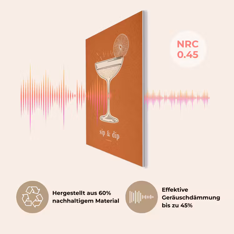 Cocktail - Oranje - Zomer - Quote PET vilt klein -USP_DE