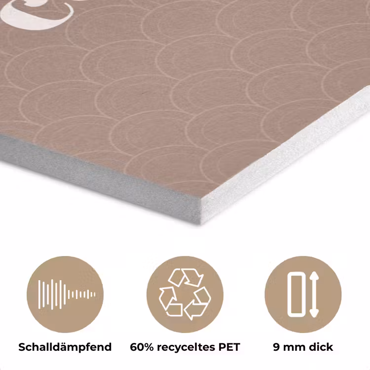 Cocktail - Tekst - Patroon - Wit PET vilt klein -closeup_DE