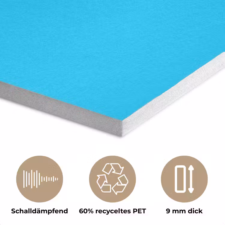 Drakenfruit - Blauw - Levendig PET vilt klein -closeup_DE