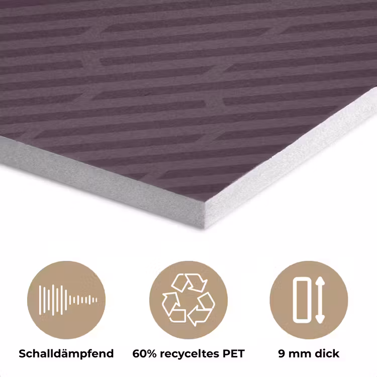 Donker - Paars - Patroon - Strepen PET vilt klein 837 -closeup_DE