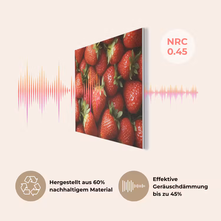 Aardbei - Fruit - Rood PET vilt klein -USP_DE